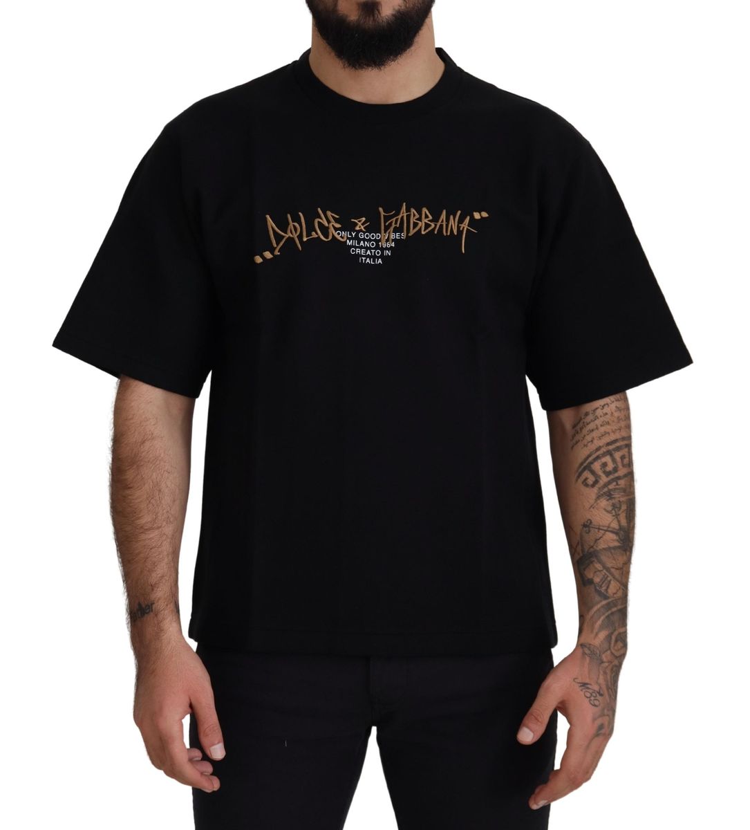 T-Shirt mit Logo-Grafikdruck und Rundhalsausschnitt