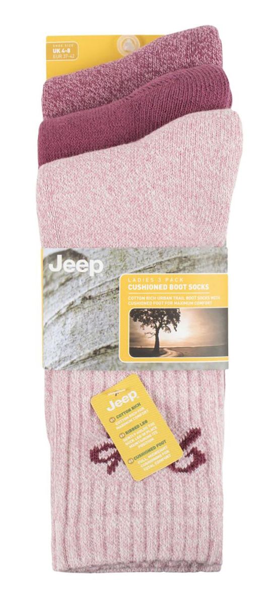 Gerippte Gepolsterte Baumwoll Stiefelsocken