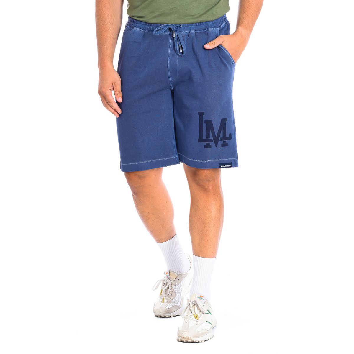 Herren Baumwolljersey Strickshorts