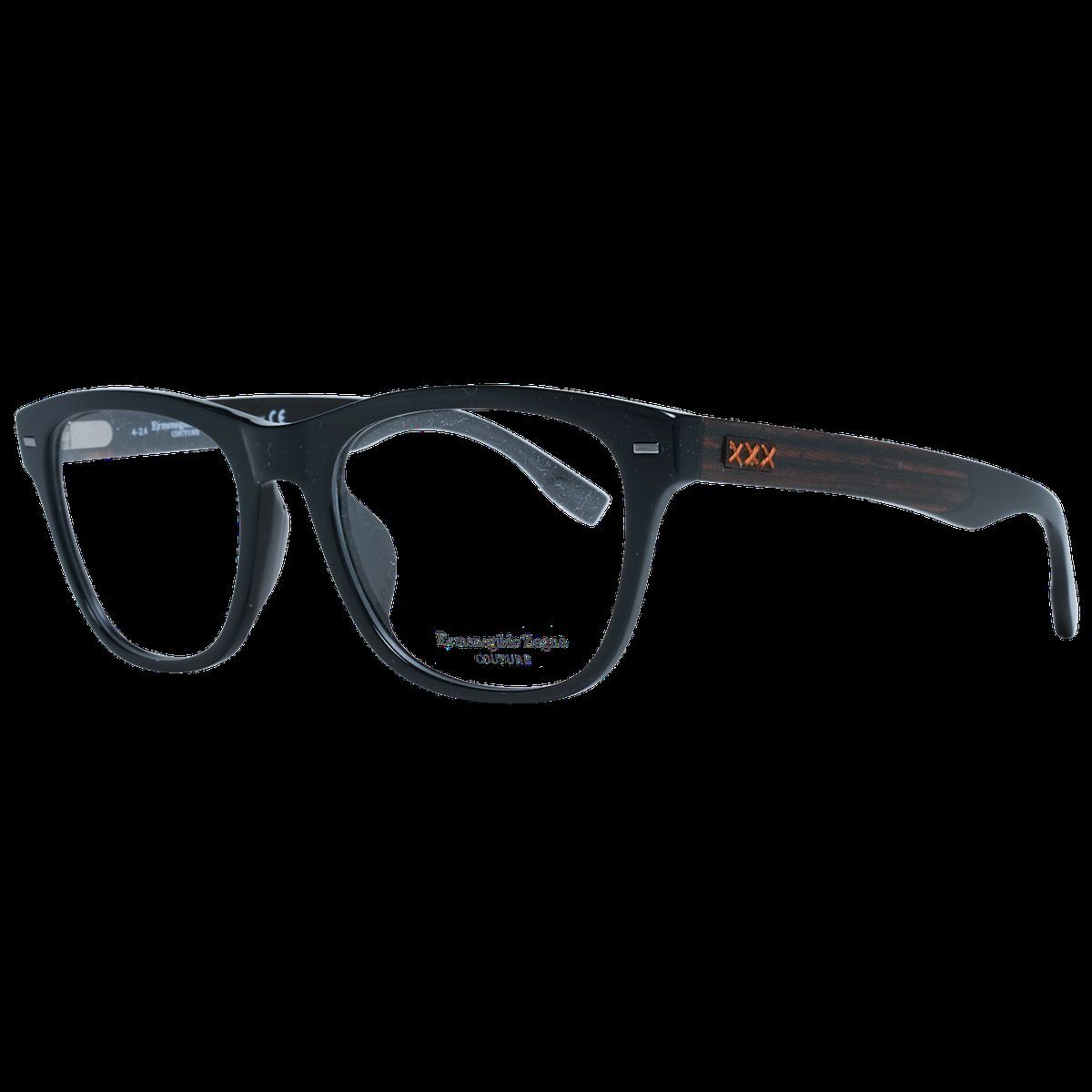 Klassische rechteckige Vollrandbrille
