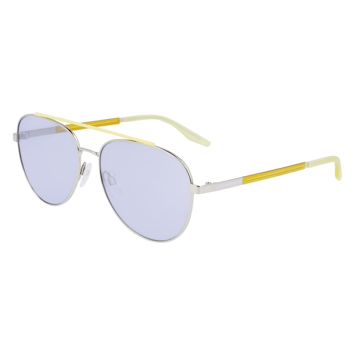 Pilotenbrille mit Silberrahmen