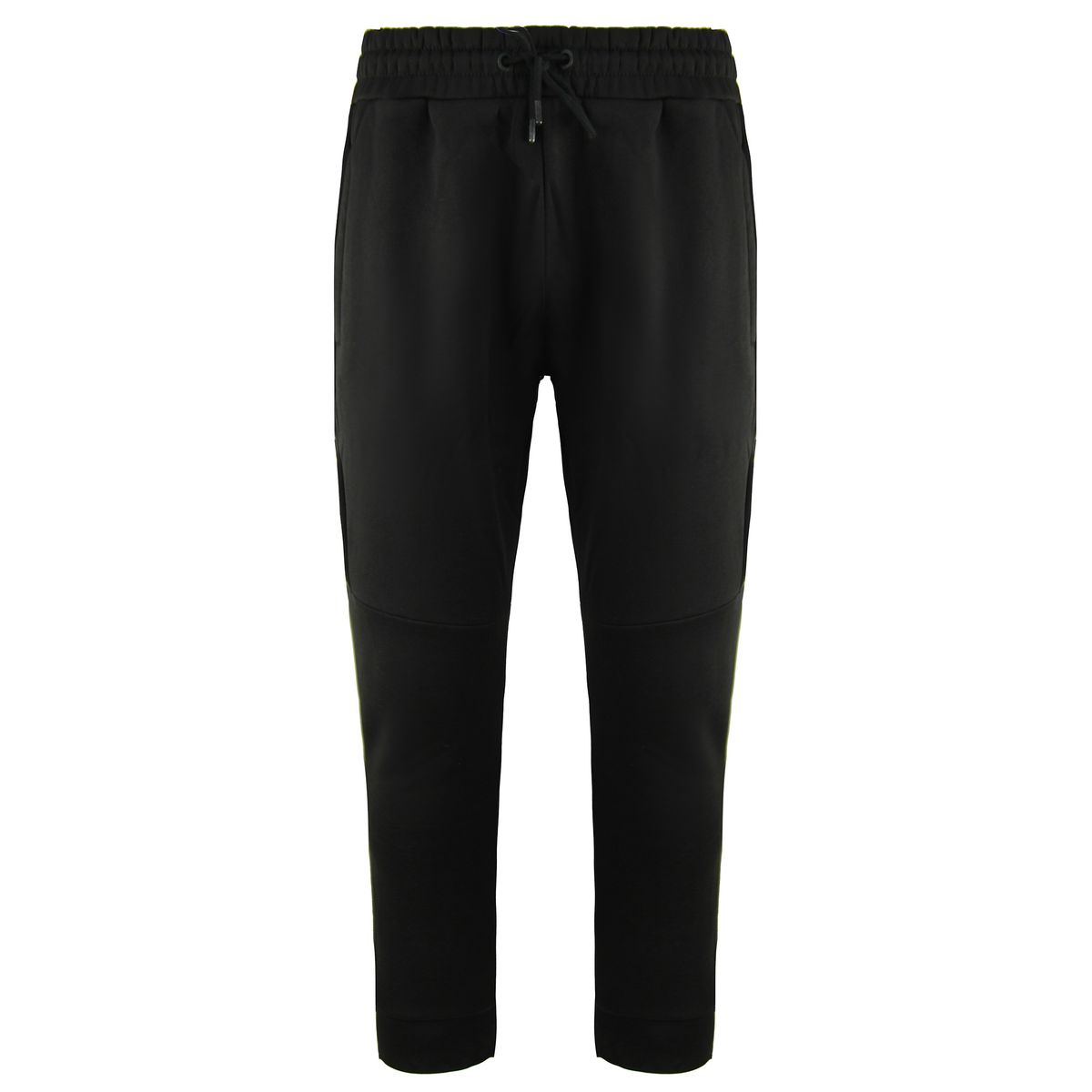Schwarze Herren Strickjogginghose mit Stretch