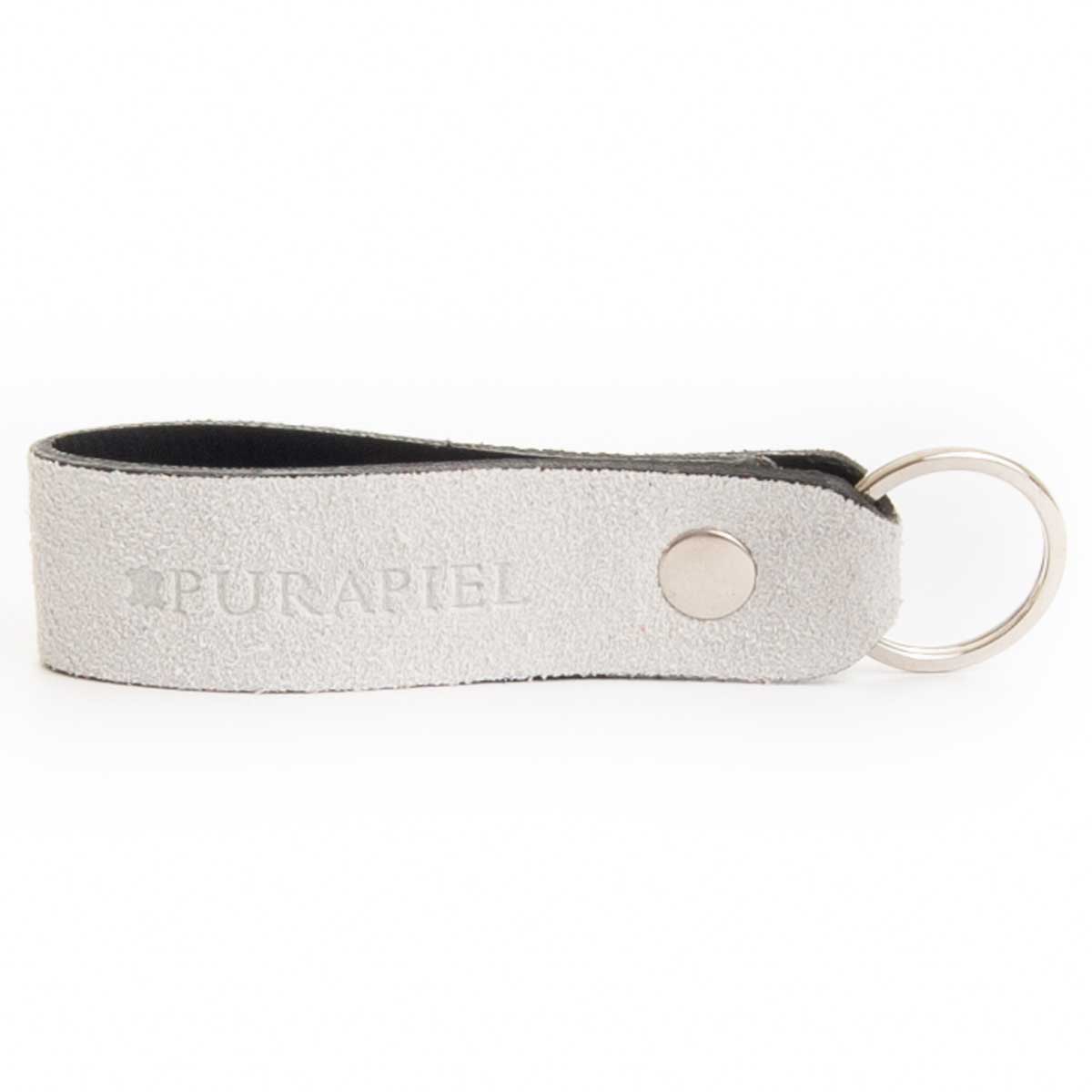 Schlüsselanhänger aus Leder mit Ring