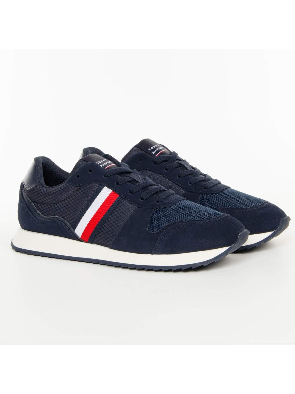Herren Marineblaue Retro Laufschuhe