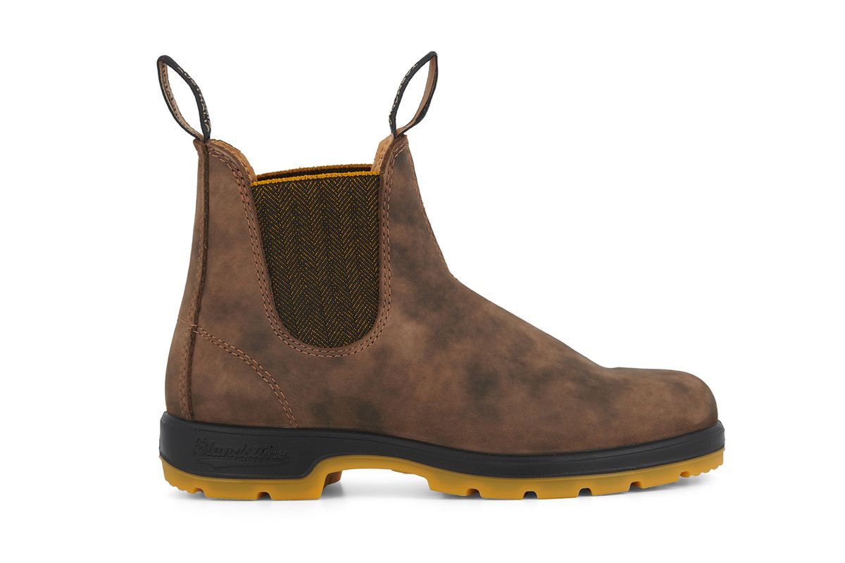 Rustikaler Leder Chelsea-Stiefel