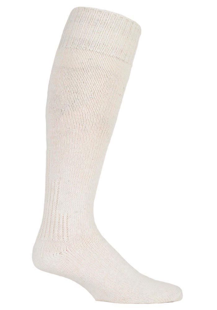 Herren Kniestrümpfe zum Angeln | Socken Snob | Ideal zum Angeln | 2 Farben - Creme