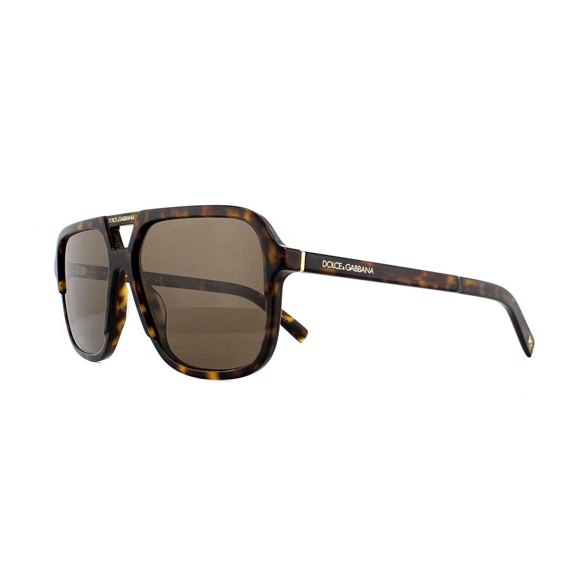 Elegante eckige Pilotenbrille