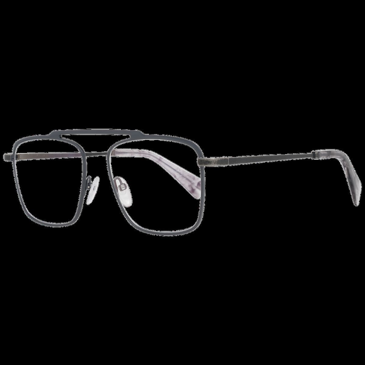 Yohji Yamamoto Montures optiques grises pour hommes
