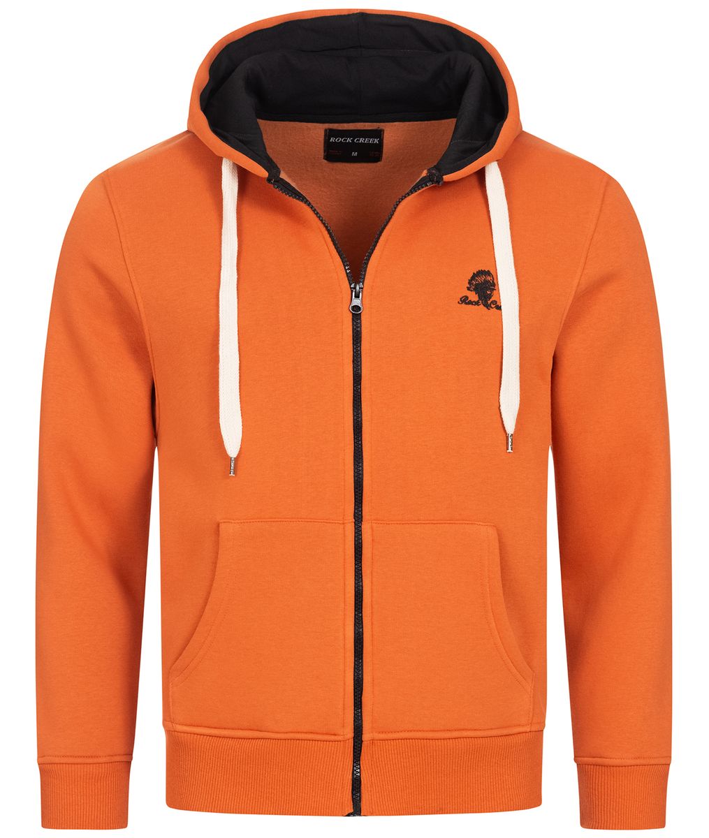 Lässige Kapuzenjacke mit Reißverschluss