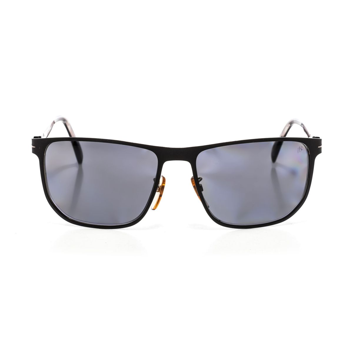 Rechteckige Sonnenbrille mit Metallrahmen