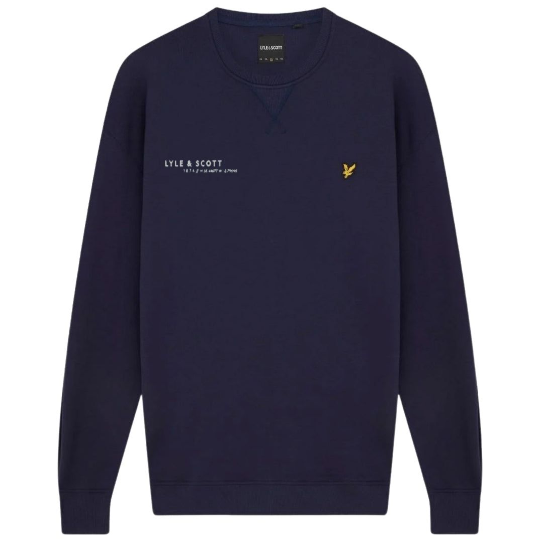 Klassisches Sweatshirt mit Rundhalsausschnitt und Logo