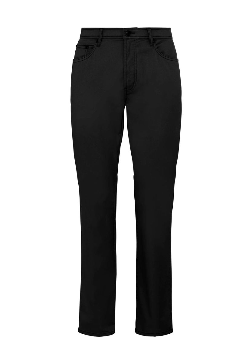 Herren Straight-Leg Schwarze Jeans