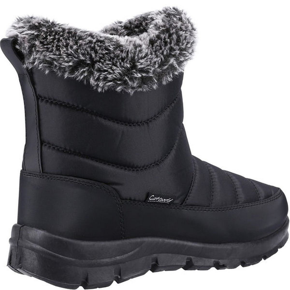 Gesteppte wasserdichte Schneestiefel