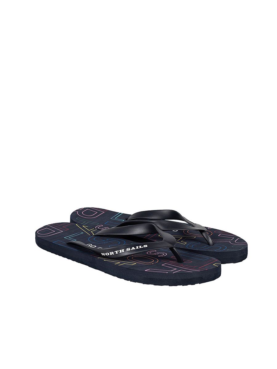 Grafisch bedruckte Strand-Flip-Flops
