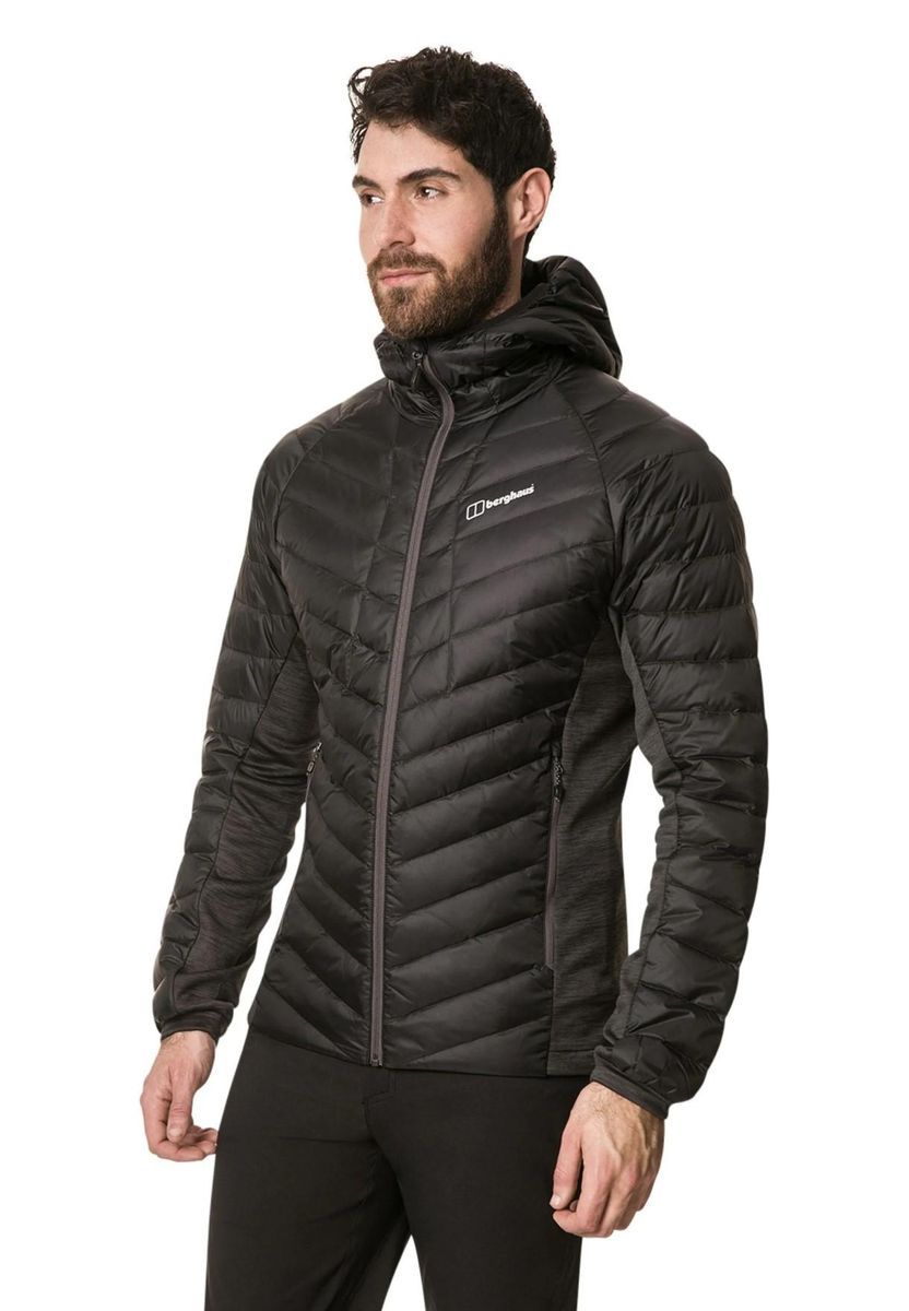 Leichte Herren Daunenjacke mit Kapuze