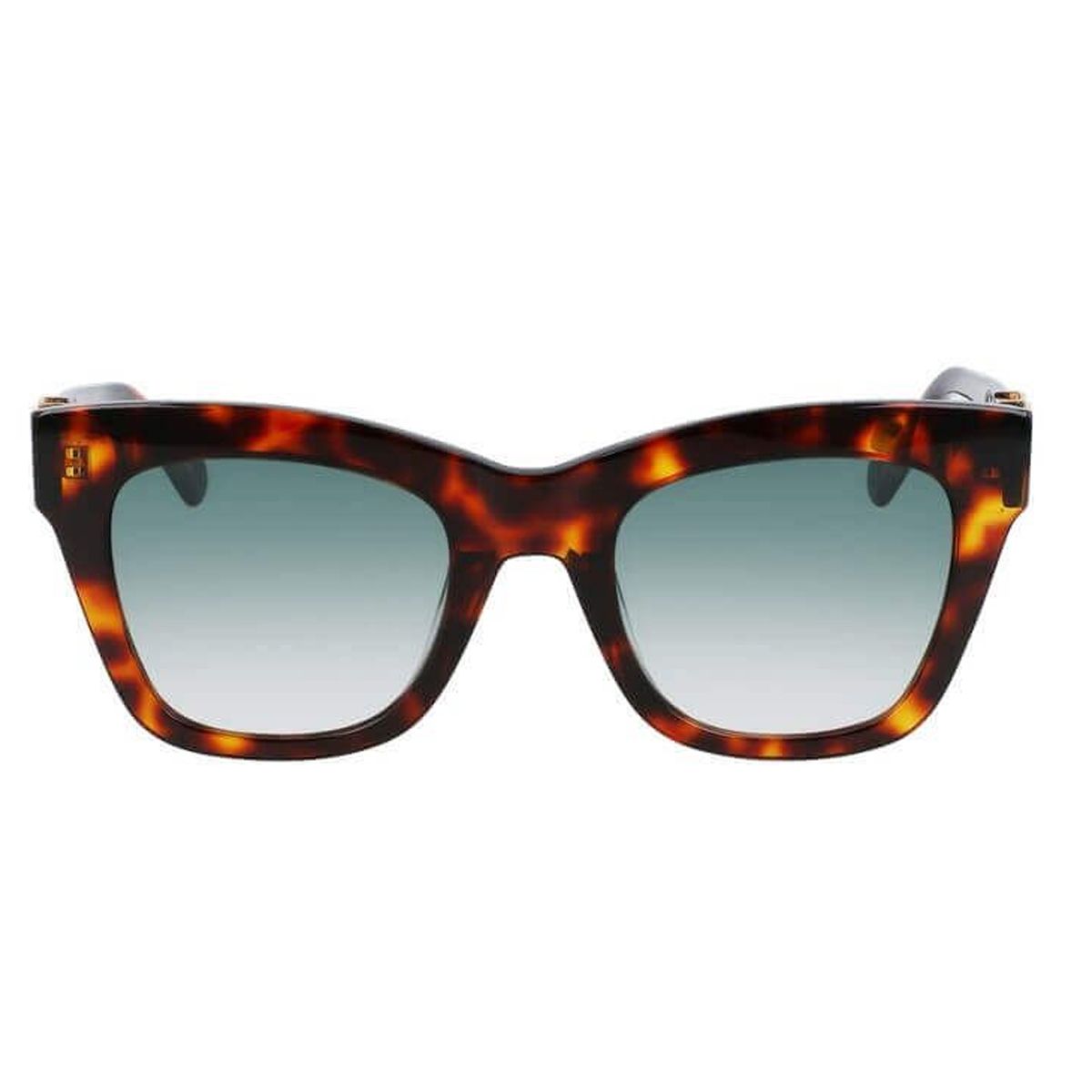 Quadratische Sonnenbrille mit Schildpattmuster