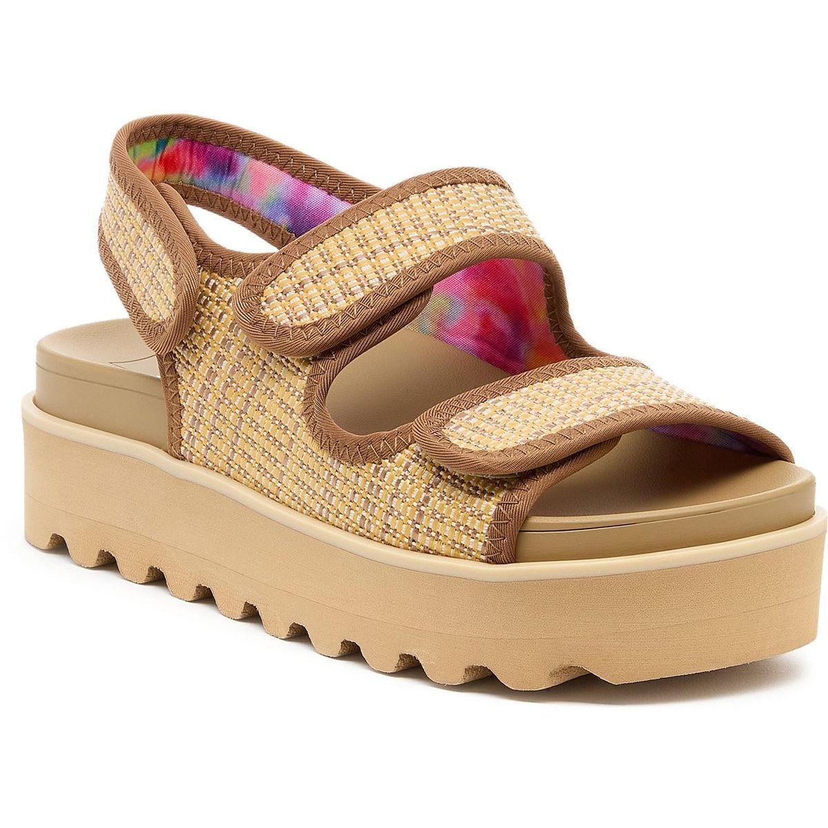 Rocket Dog Balmy Raffia Damen Natur Sandalen aus Textil