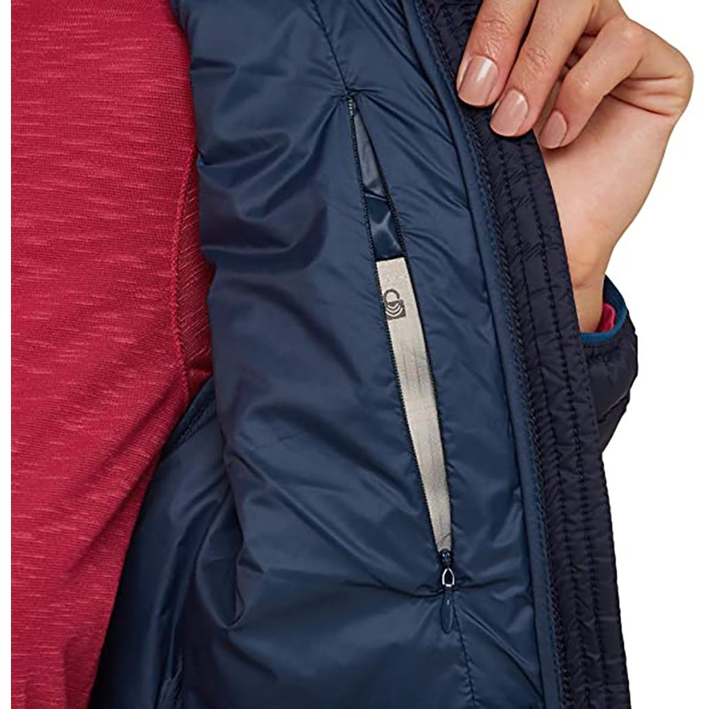 Leichte thermische Steppjacke