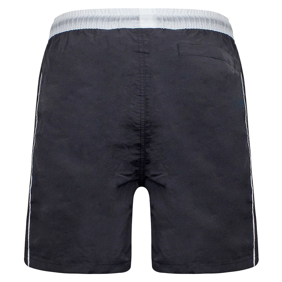 Sportliche Badeshorts mit Kontrastbund
