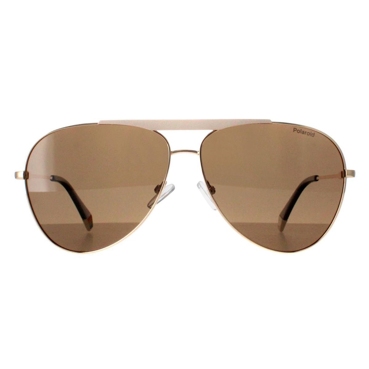 Aviator-Sonnenbrille mit Brauensteg-Detail