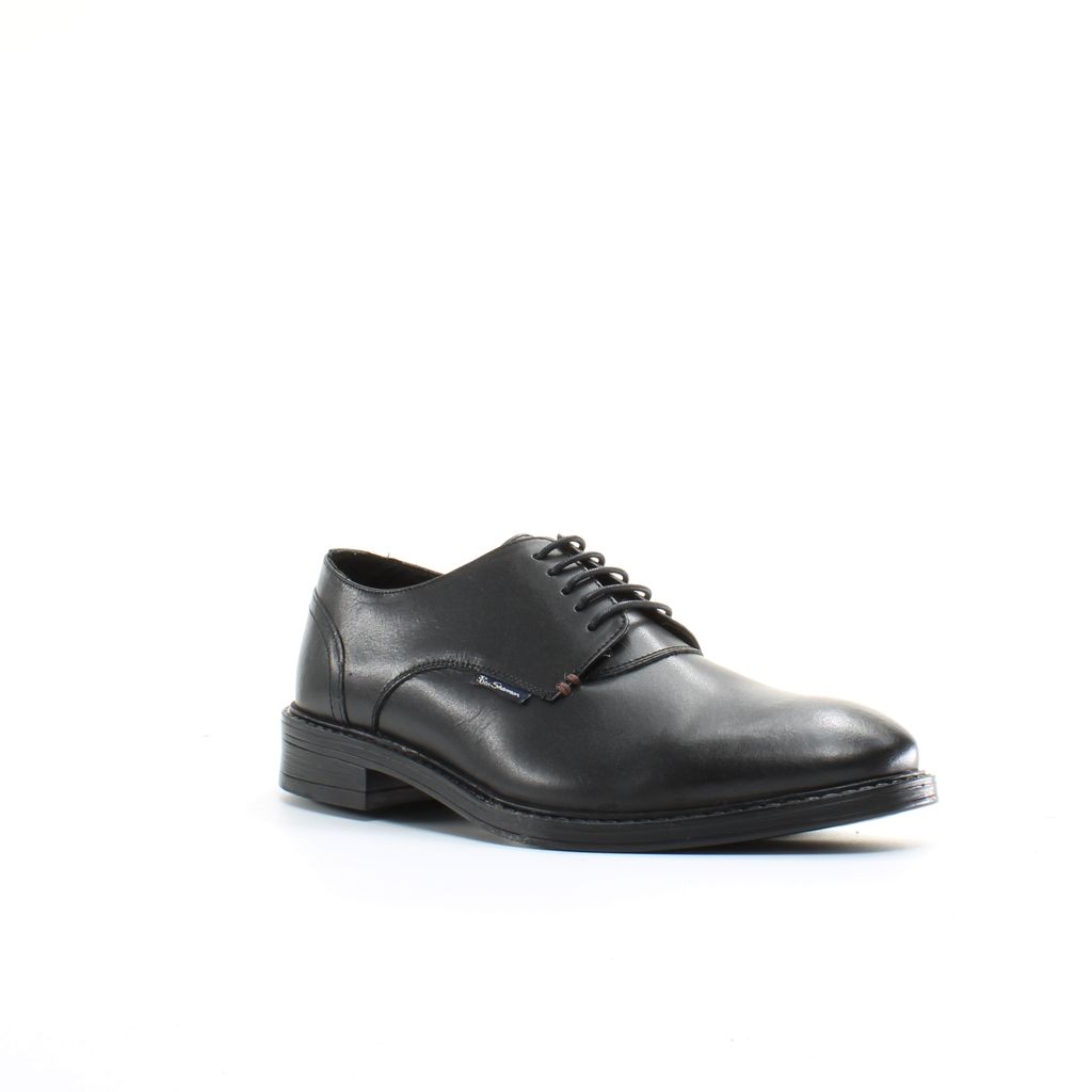 Klassische Glattleder-Derbyschuhe