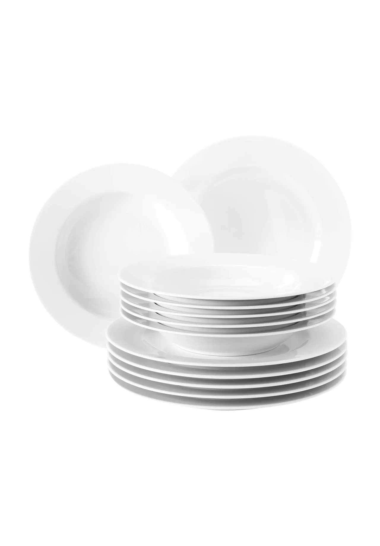 Seltmann Weiden Tafelservice-Set, 12-teilig, weiß, 99