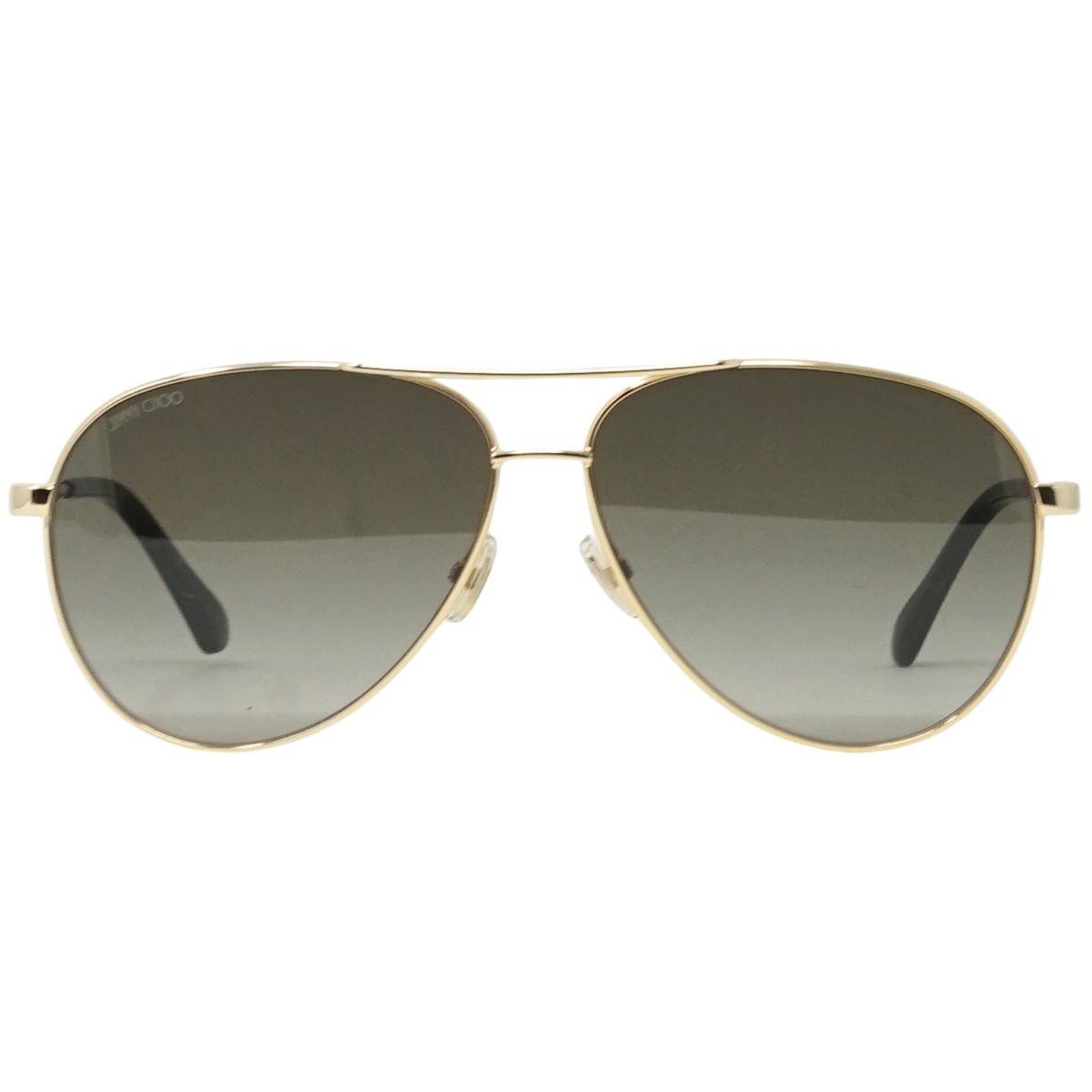 Klassische Pilotenbrille mit goldenem Rahmen