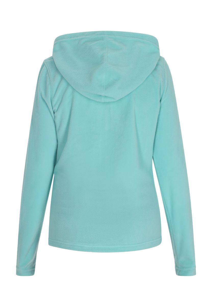 Kuschelige Fleecejacke mit Kapuze