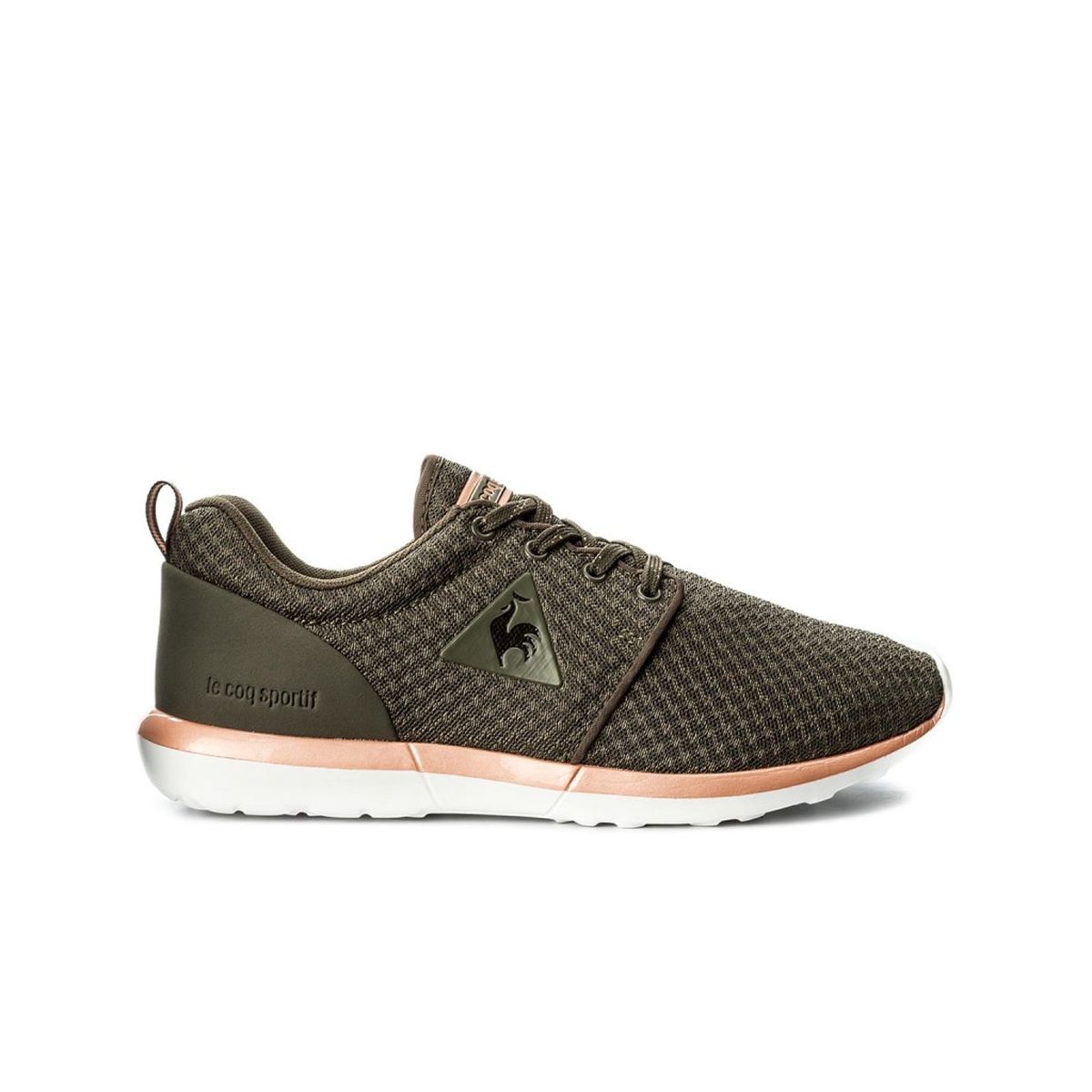 Olivgrüner Mesh Laufschuh