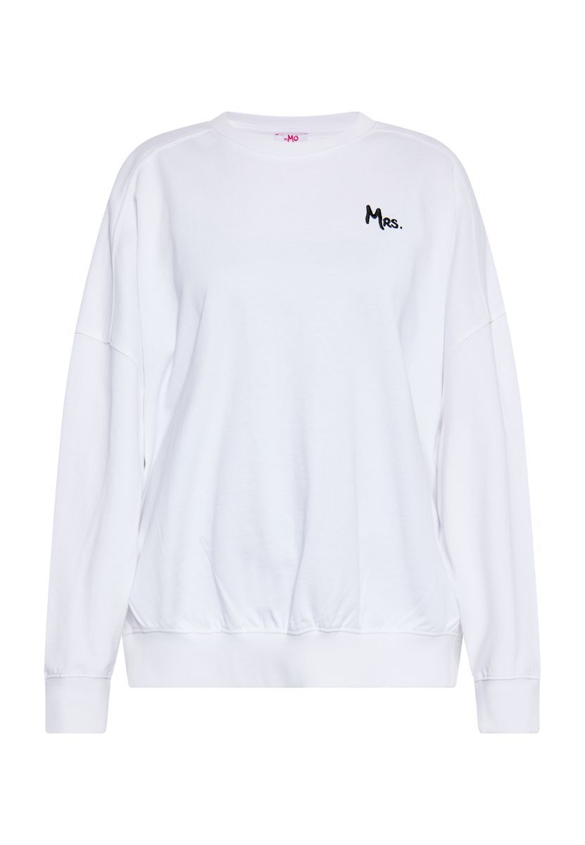 Übergroßes Rundhals-Sweatshirt Mrs Print