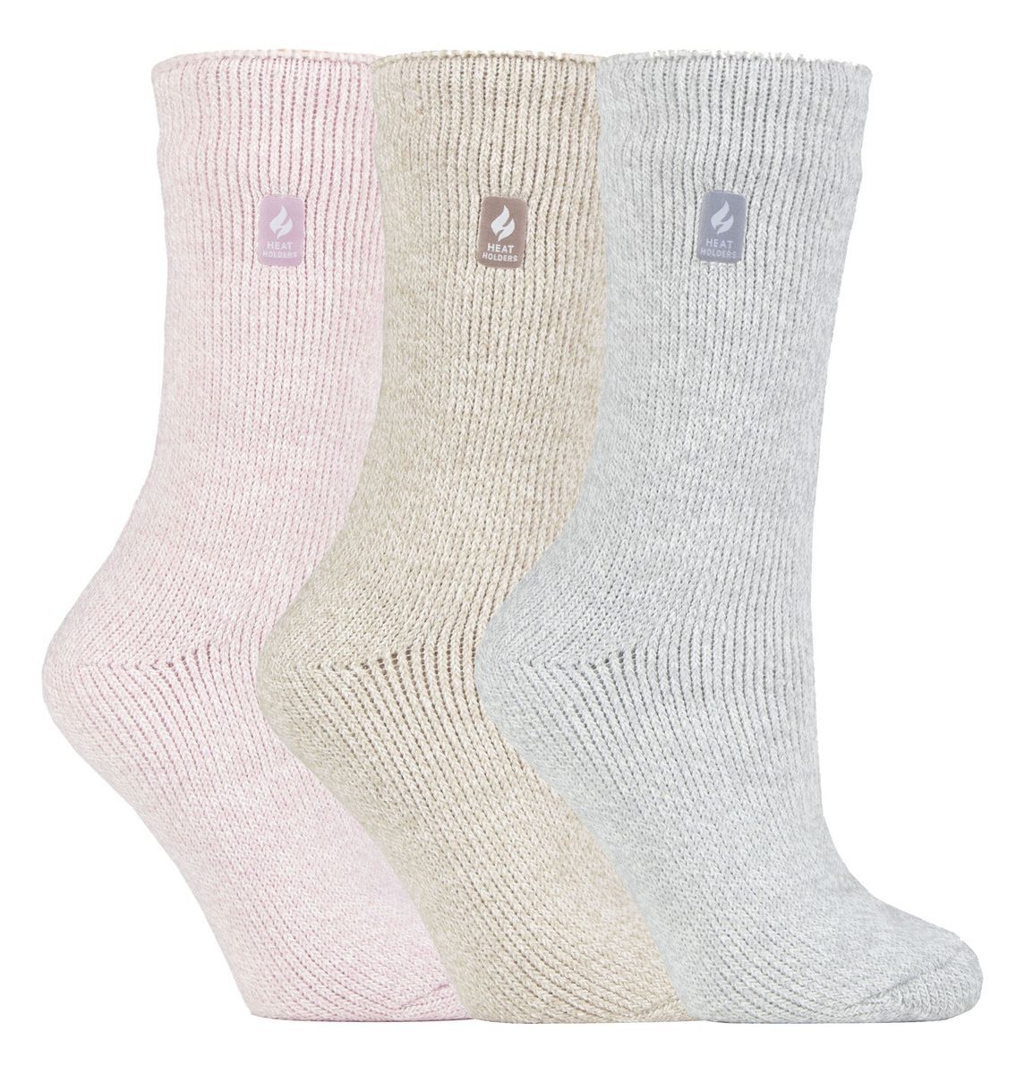 Heat Holders - Lot 3 Paires Chaussettes Thermiques Isolées Femme Hiver - Vienne