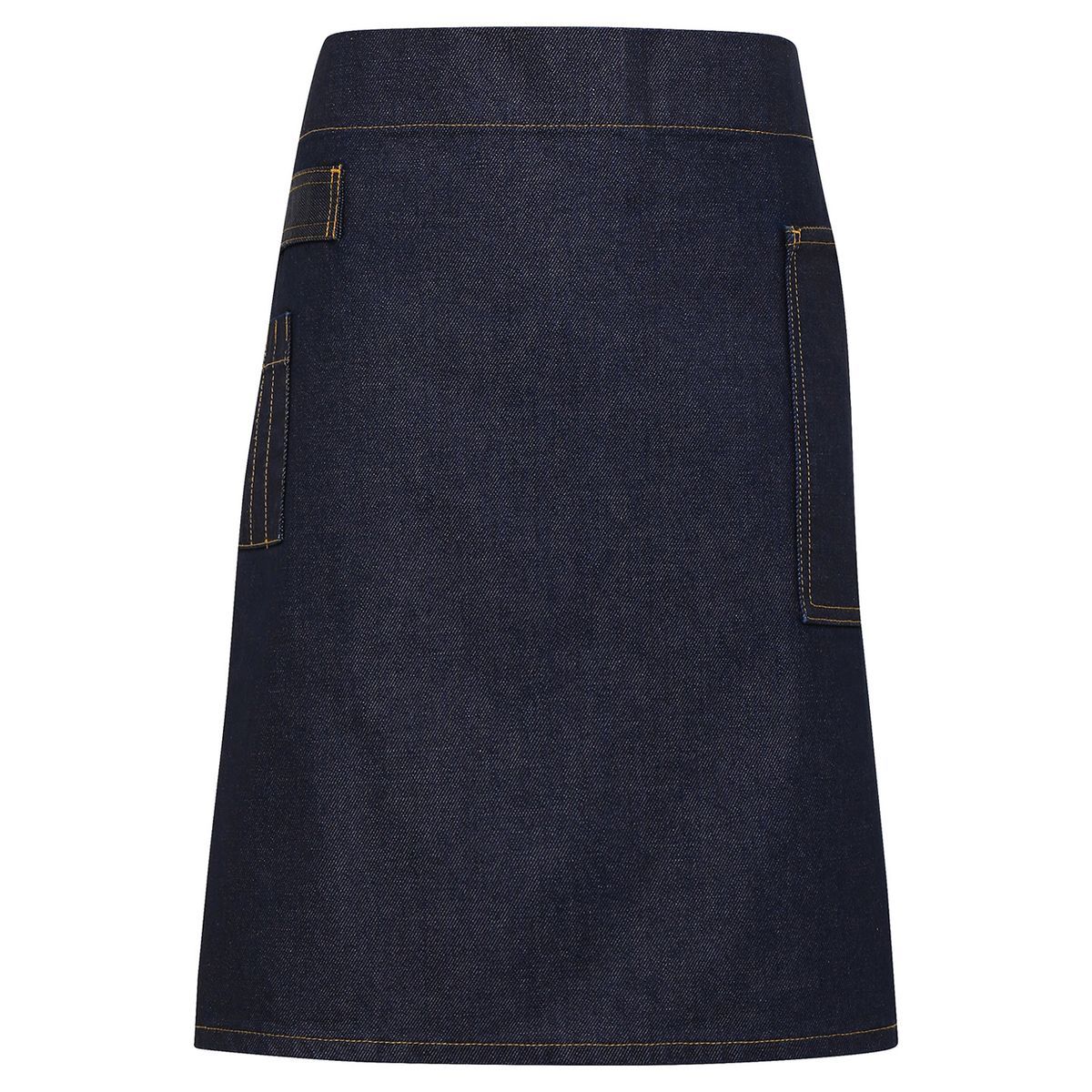 Taillenschürze aus Denim mit Taschen