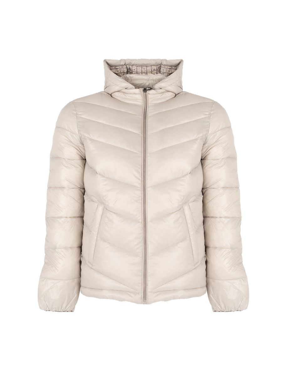 Herren Steppjacke mit Kapuze