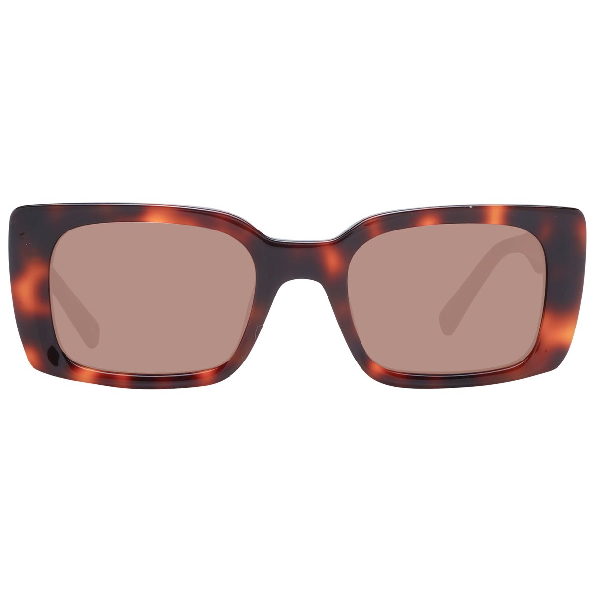 Markante moderne rechteckige Brille