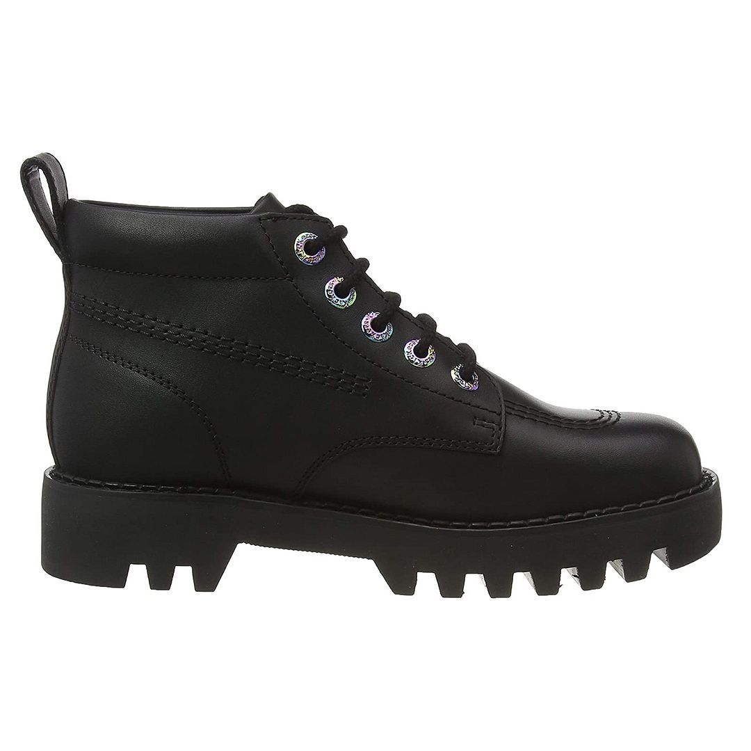 Stiefelette mit Schnürung und Profilsohle