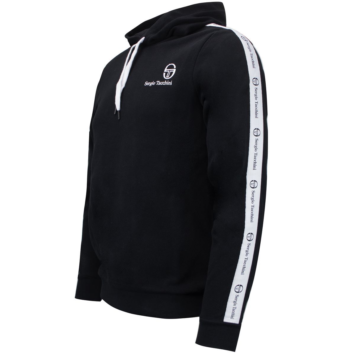 Herren-Kapuzenpullover mit Taping-Ärmel
