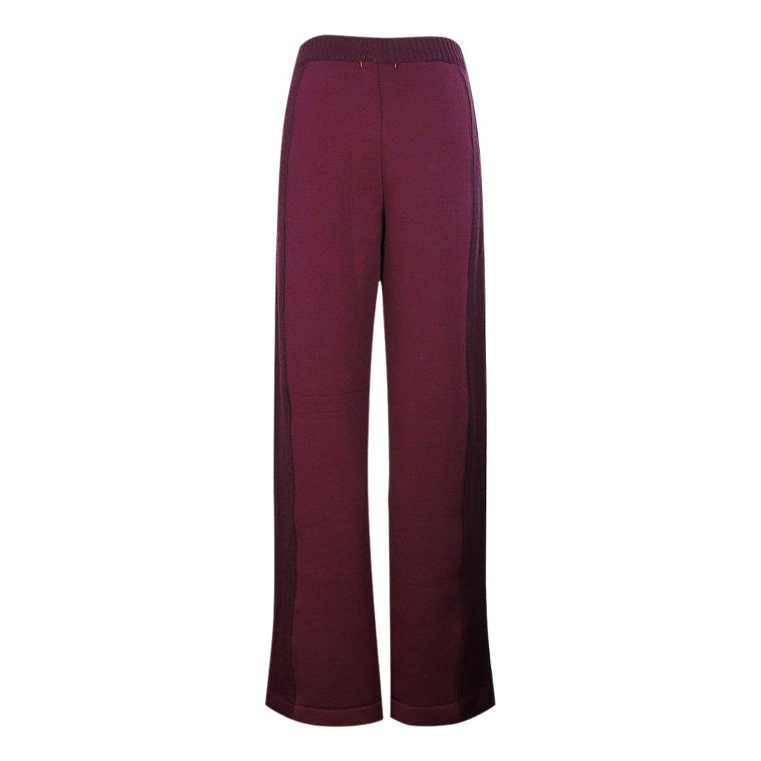 Weit geschnittene Lounge-Hose mit hohem Bund