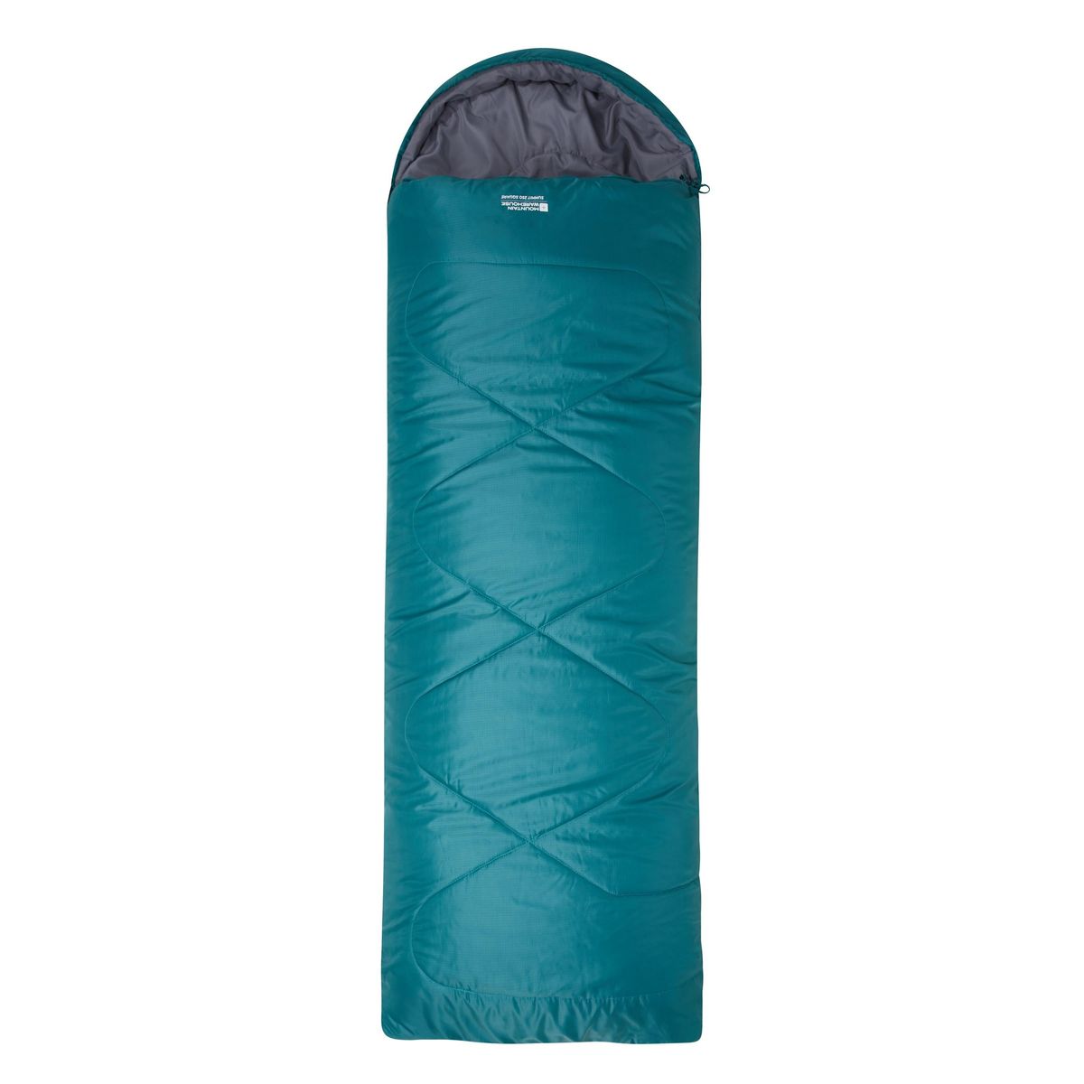 Mountain Warehouse Unisex Adult Summit 250 Left Zip Square Winterschlafsack (Petrol)