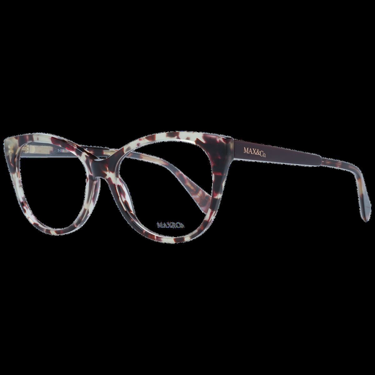 Gemusterte Cat-Eye-Brille mit Vollrand
