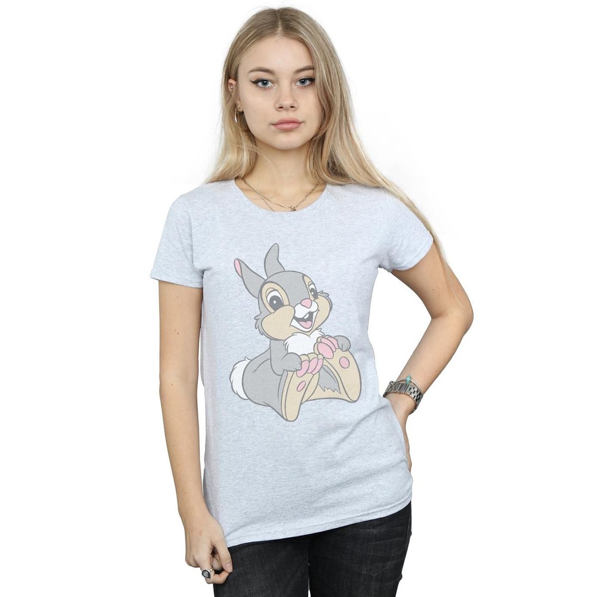 T-Shirt mit Klopfer Grafik-Print