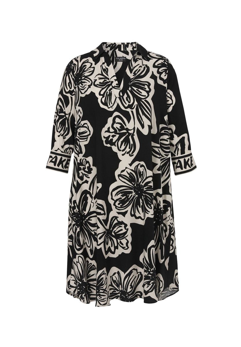 Viskosekleid mit Blumendruck