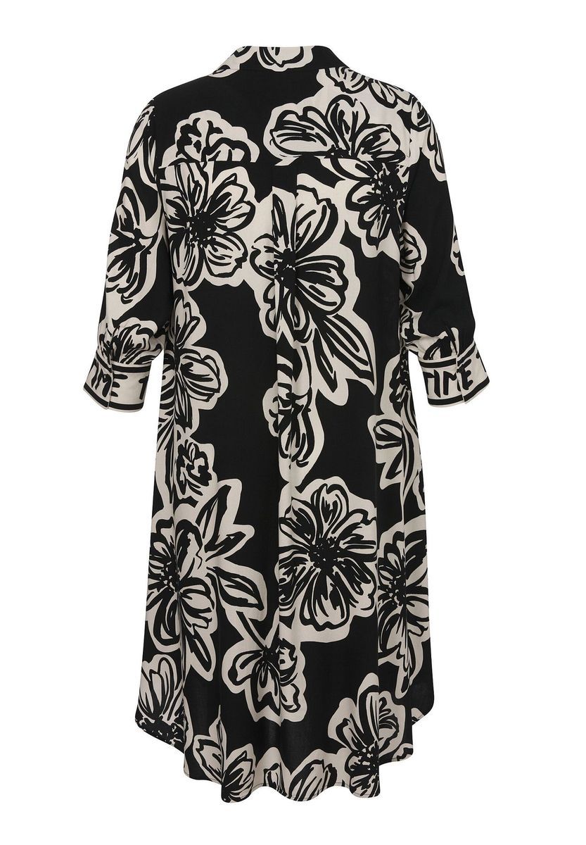 Viskosekleid mit Blumendruck