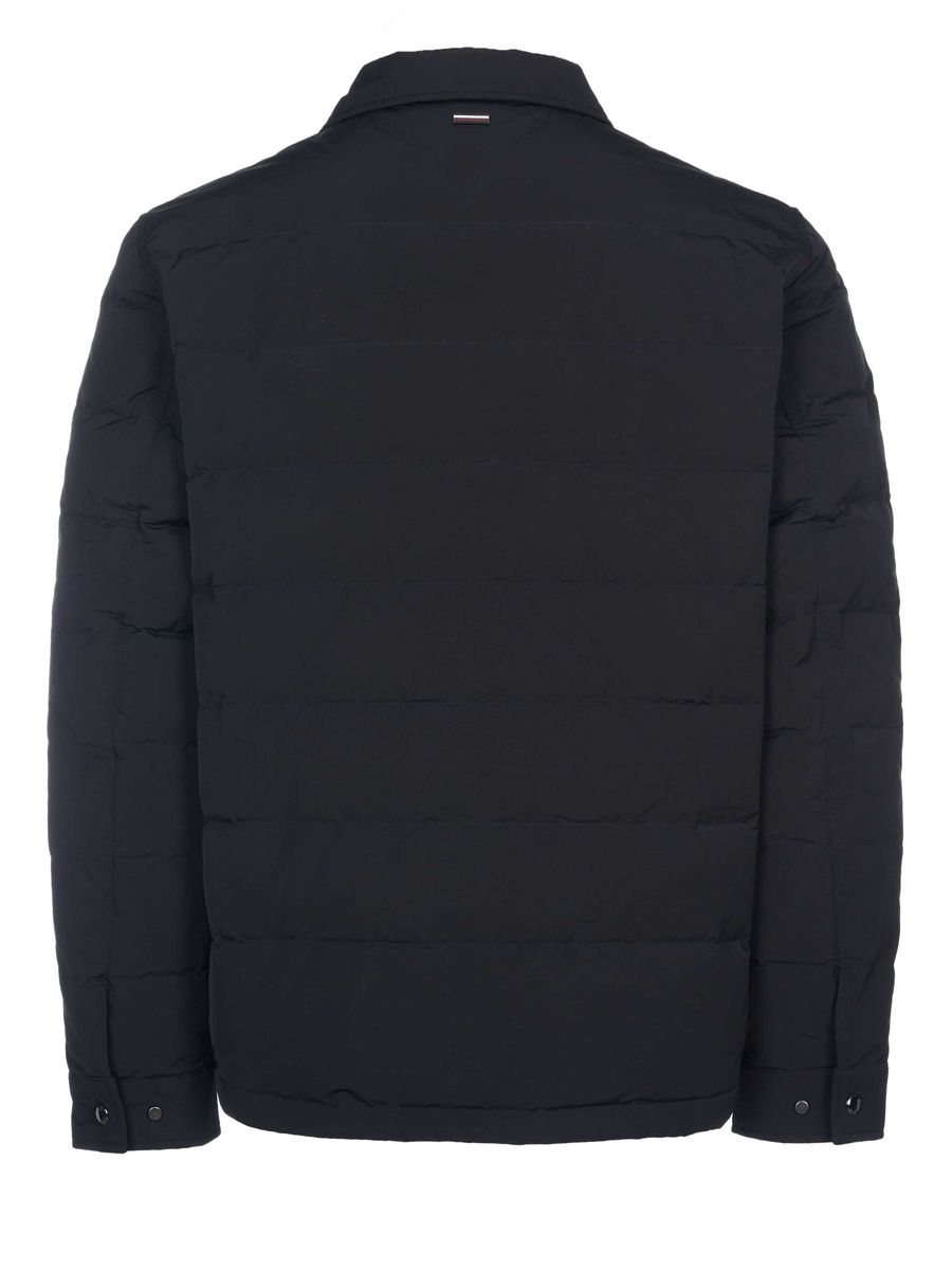 Gesteppte Hemdjacke mit Daunenfutter
