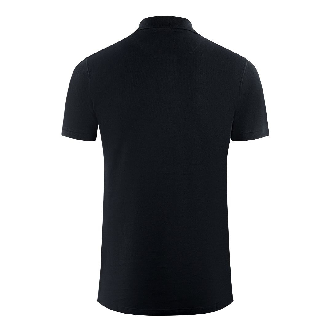 Klassisches Poloshirt mit Wappen-Stickerei