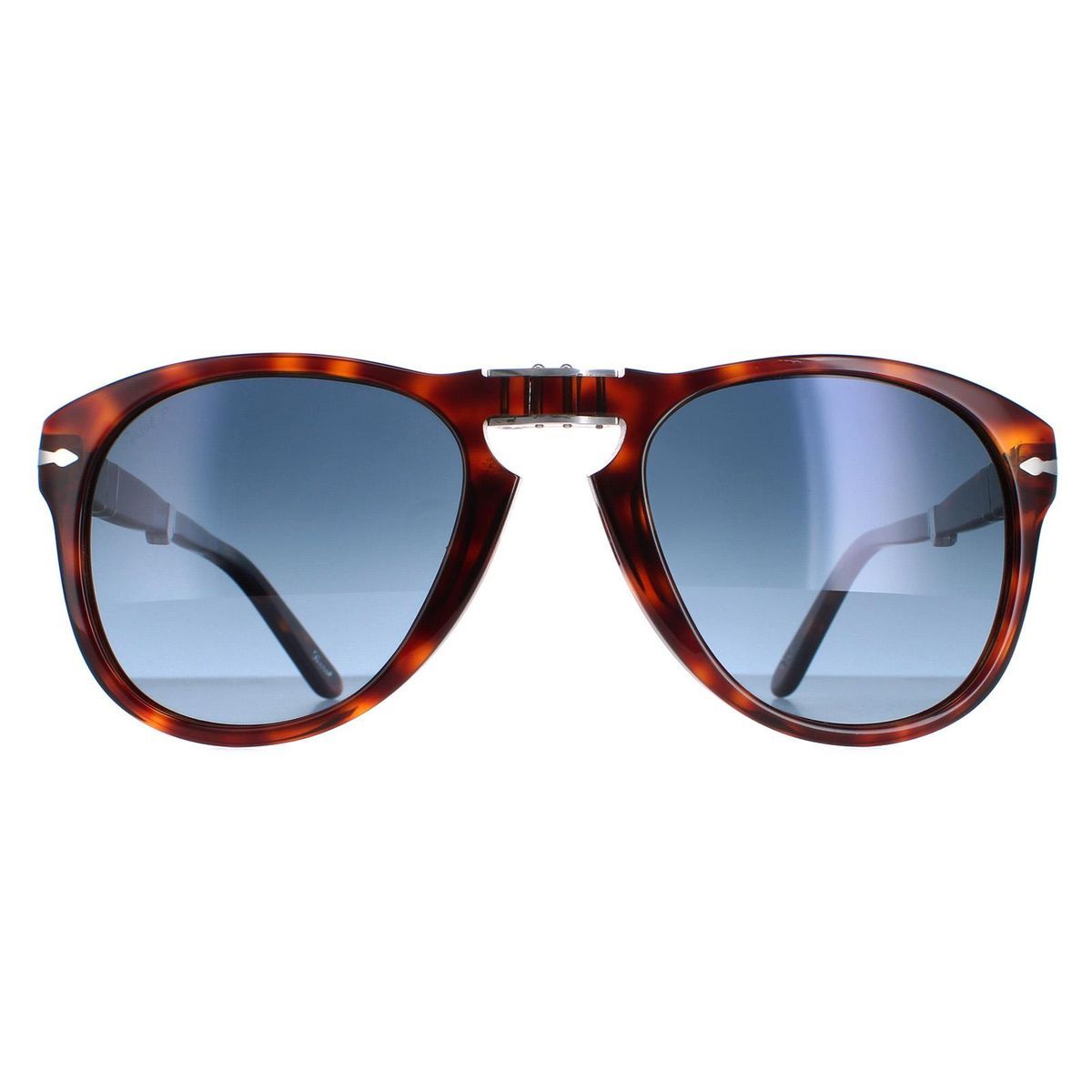Klassische Aviator-Sonnenbrille Braun Havana