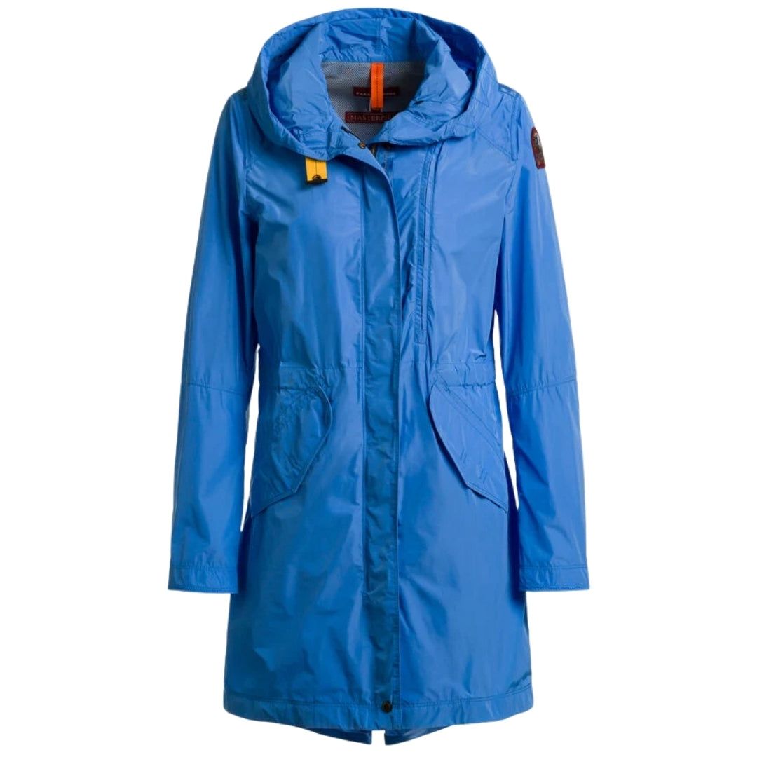Leichte Regenparkajacke mit Kapuze