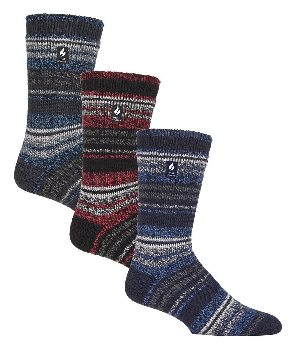 Herren Thermosocken Multipack mit Streifen