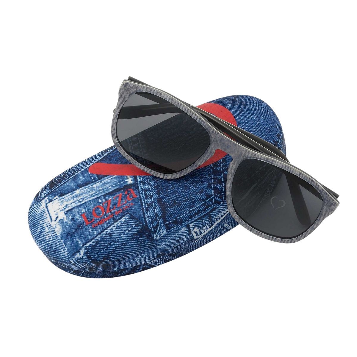 Klassische rechteckige Unisex-Sonnenbrille