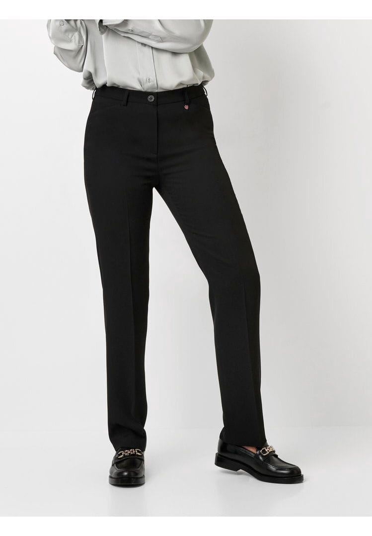 Klassische schmal geschnittene Cropped-Hose