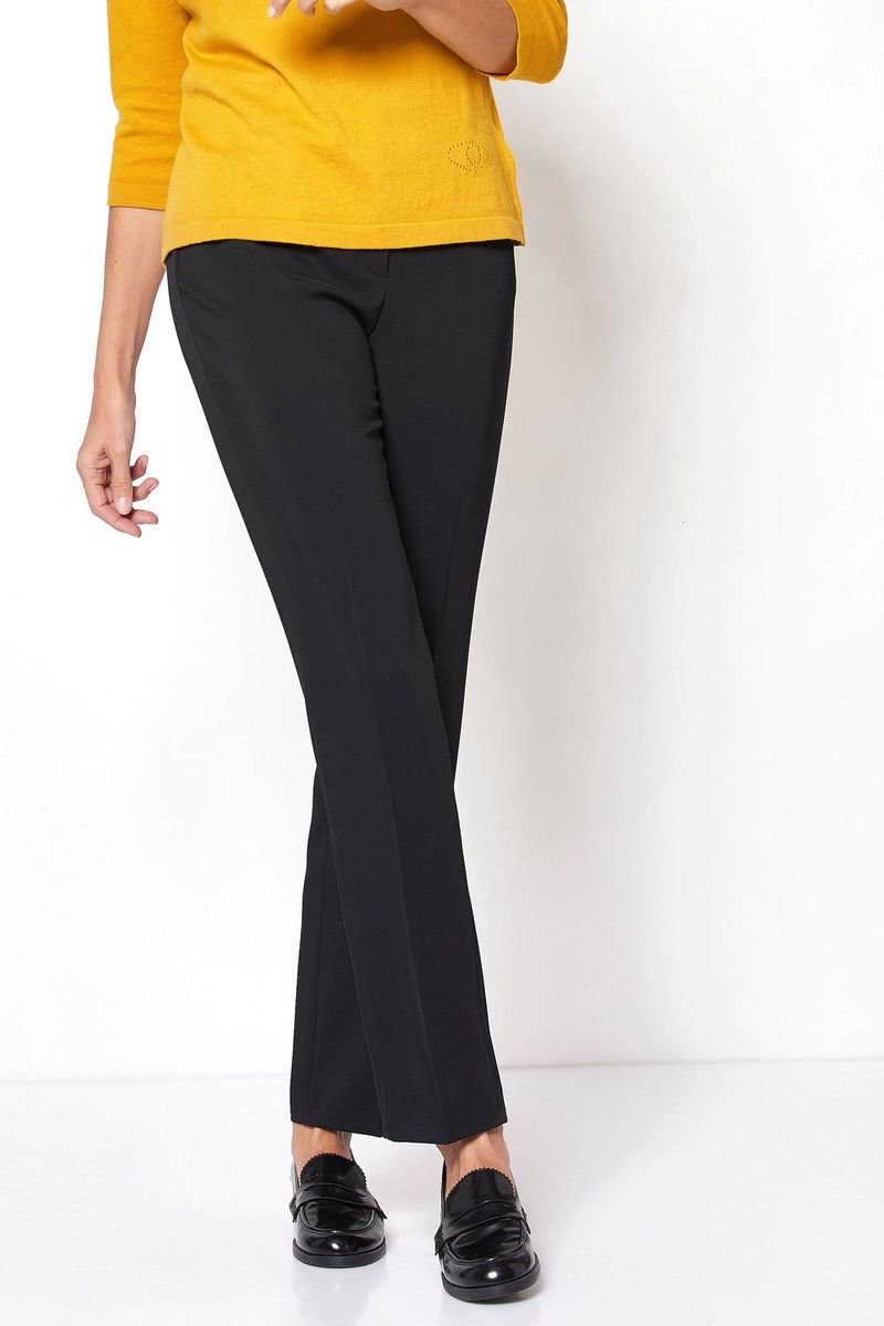 Klassische schmal geschnittene Cropped-Hose